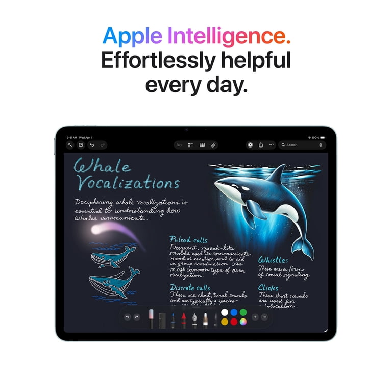 Apple iPad Air 11-inch (M4) Wi-Fi + Cellular 128GB - Blue